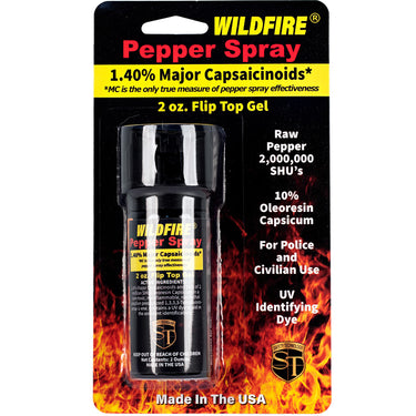 Wildfire 1.4% MC 2 Oz Pepper Spray Flip Top
